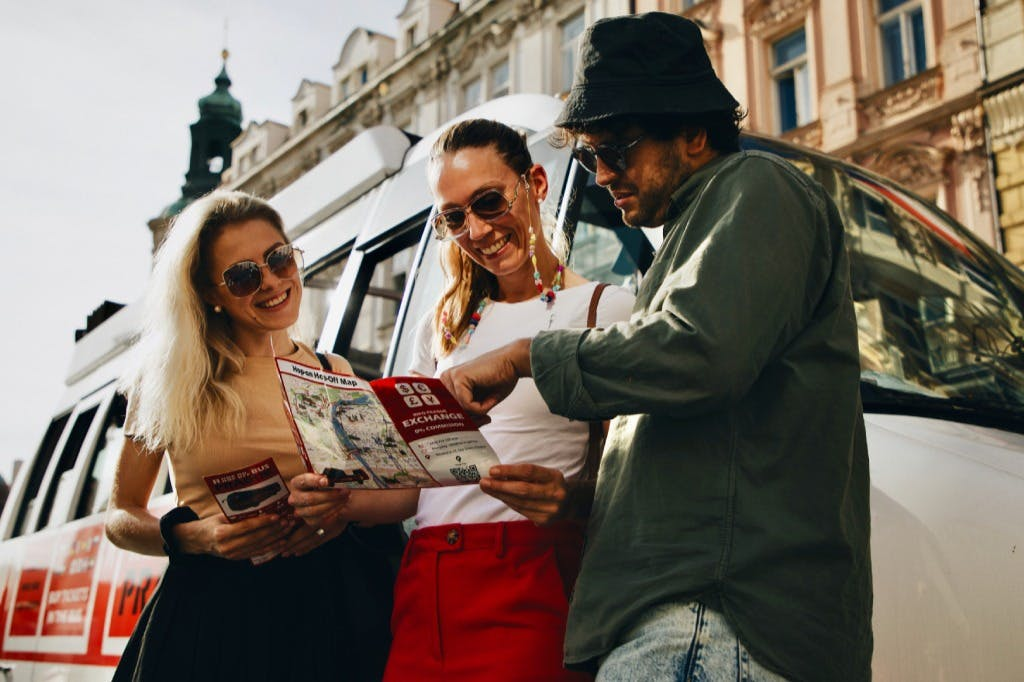 Prague Hop-On Hop-Off Bus: 24-Hr or 48-Hr Tour + Audio Guide - Photo 1 of 15